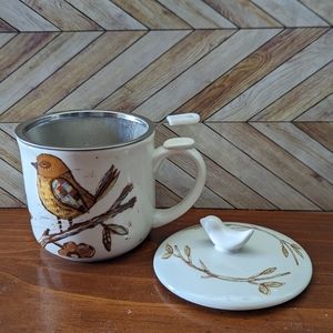 Bright eyed and Bushy tailed tea cup 3 PC set